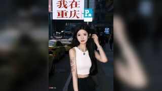 Anh em chấm con vợ này bao nhiêu điểm, hàng hot douyin bên Trung