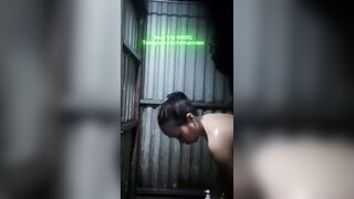 Quay Lén MBBG tắm vừa hồi hộp vừa kích thích