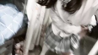 bé lolita vú to đam mê bộ môn phô dâm cho các anh thèm - phần 32
