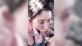 bón cu cho em người yêu sinh viên khi leo núi yên tử