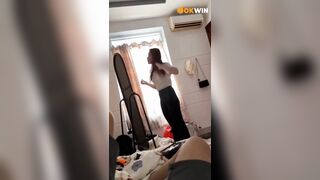 Lâu ngày không sang chăm em mà bị em nhún cho muốn gãy cặc