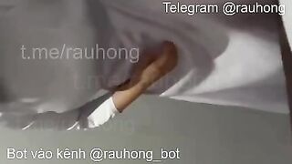 E rau học sinh c3 vú bự cực dâm mặc đồ lót ren vừa học về đã vội quay vid lột đồ show