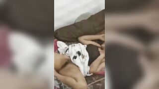 Ở trọ, Quay lén Sinh viên Hàng xóm ngủ, Ko mặc quần lót Lồn rậm lông