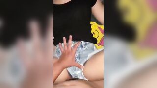 Cho anh họ đụ trần vào lồn rồi suất trong, không méc mẹ vụ bỏ học đi đụ với trai.