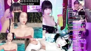 Koreana zorrita calienta a su chat