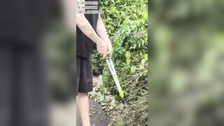 Pupu dâm thấy a làm vườn đẹp trai khoai to quá gạ luôn vào nhà bú cặc chịch sướng lồn