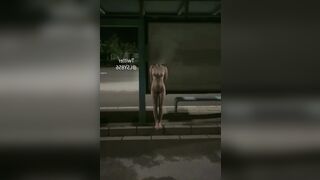 Nửa đêm, E gái xinh Loli mình dây Khoả thân, Khoe vú lồn đái bậy