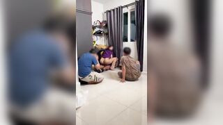 Hậu trường đóng phim sex địt nhau với em rau vú to lồn ngon