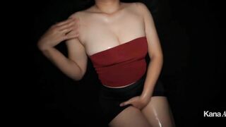 Nhân viên Massage Chuppy Khiêu Dâm, Vú to Thoa Gel massage Nứng cặc vcl ra