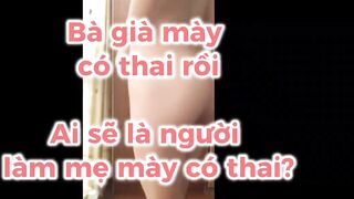 ai đã là người làm mẹ mày có thai?