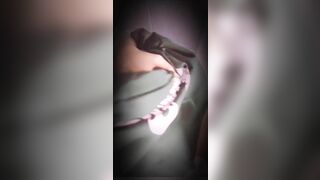 Genz non tơ tập tành show dú thủ dâm với dưa leo - 6