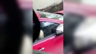 (Hot) Em thư ký lồn múp ko lông bú cu cho anh giám đốc khi đi trên xe