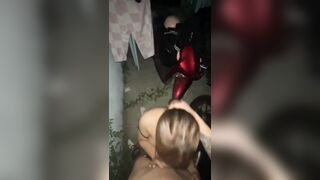 Địt em đồng nghiệp có chồng trong bãi gửi xe công ty phần 2
