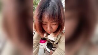 Dẫn chị họ có chồng chubby lên núi cho bú cu địt cho tê lồn phần 1
