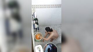 Cận cảnh dì em đầy lông