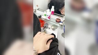 chịch bé sinh viên dáng đẹp từ nhà tắm ra đến phòng ngủ