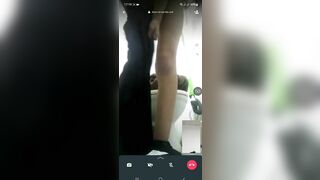 Em học sinh lớp 12 đi học về là vội vàng tụt quần call sex với bạn trai