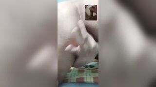 Gọi video thủ dâm cunhf mẹ vợ vú to lồn múp đai cho con rể xem