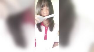 Bé Quỳnh 2k10 lộ clip thủ dâm call sex với bạn trai P1