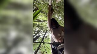 hai em học sinh rủ nhau ra lũy tre địt nhìn con bé non quá
