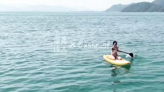 Khỏa thân khi đi biển cùng em teen xinh đẹp dáng mình dây cực phẩm