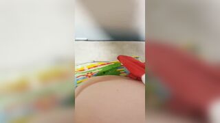 Con dâu chubby vắng chồng nên làm con heo nái cho ba chồng địt
