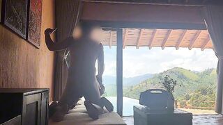 Vợ đi du lịch cùng cty bị sếp chơi banh lồn P4