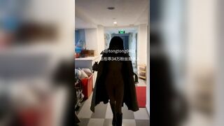 Dâm Nữ Loli Mình dây, Khoe Vú Lồn ko lông ở Trung cư Móc lồn thủ dâm live sex