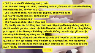 Hành trình gạ Vk vào con đường some: Vk dâm và Chú họ của Ck - Pass 8