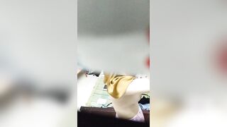 quay lén em hàng xóm xinh viên trắng ngon đã nghẽ sang đè ra địt - phần 5