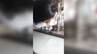 Thanh thùy 2k10 bị nyc leak clip call sex lúc đi tắm thủ dâm P1