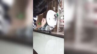 Thanh thùy 2k10 bị nyc leak clip call sex lúc đi tắm thủ dâm P2