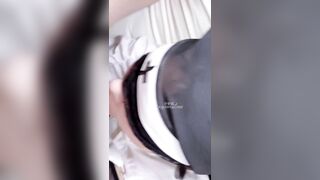 Đc cô sơ dâm có cái mồm hồng ẩm ướt bú cu sướng quá xả tinh vào mồm cho cô nuốt