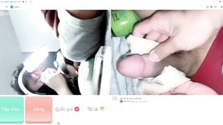 Ometv show xem phản ứng của 3 em gái xinh làm spa phần 38