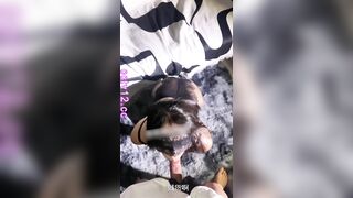 Vớ đen chất lượng cao, mông to tròn - con điếm mông bự này đang lén lút qua lại với m