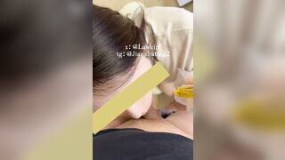 Bữa sáng mỗi ngày của em ghệ dâm thèm cu,thiếu hơi cu anh là e ăn lại mắc ói