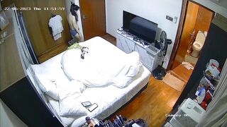 xem cam phòng ngủ chị hàng xóm vú to nhìn chị chỉ muốn địt - phần 8