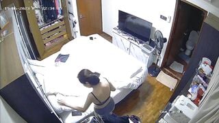 xem cam phòng ngủ chị hàng xóm vú to nhìn chị chỉ muốn địt - phần 9