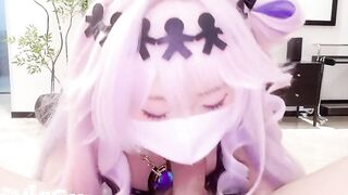 Wibu số hưởng địt em cosplayer lồn hồng siêu phê