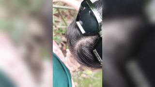 Gái dâm bú cu trai lạ ở trong rừng vì tiền dâm đãng