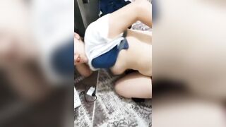 Chị họ mới cuối xuống đã bị em doggy tới tấp