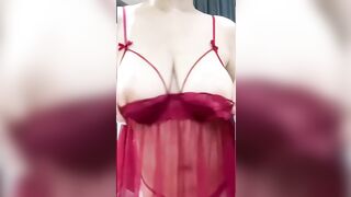 gái xinh phát trực tiếp, khoe cặp vú trắng nõn, liên tục thở dốc #3