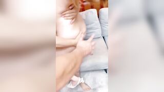 Em teen trẻ xinh đẹp bị mấy ông chú trung niên cặc bự thay phiên nhau đụ tập thể