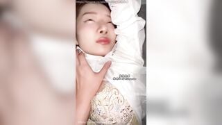 C họ xinh đẹp nhậu say về bị th e tranh thủ lúc đg ngủ đè ra móc lồn sục cu bắn vômồm
