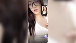 gạ idol tiktok cho xem vú mà em cứ lúc ẩn lúc hiện