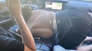 Có tiền sướng vcl, Gạ Luôn GV Dạy Lái xe bú liếm cu trên oto