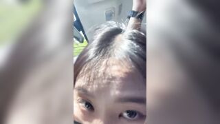Đi Học lái xe, Bỏ 20m Bắt cô giáo Dạy lái Bú Liếm Cu Trên oto Loli kính cận