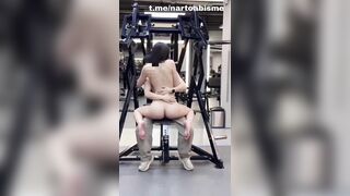 Tập gym tay vịn như này thì mấy anh đăng kí hông, em mở lớp ạ 😆😆😆