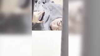 Con cj xem sex thủ dâm mà ko biết bị thằng em họ nhìn thấy quay lại
