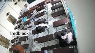 học sinh bây giờ bạp thật nghịch vú địt nhau luôn trong lớp - phần 1